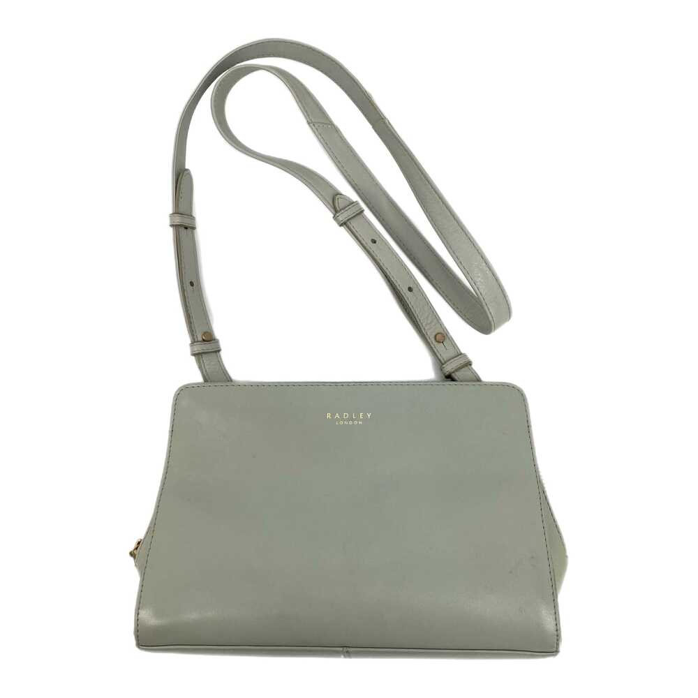 RADLEY LONDON Gray Leather Crossbody Bag | Classic Style